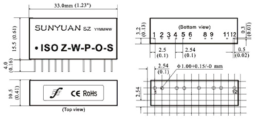 熱電阻信號(hào)隔離變送器布板