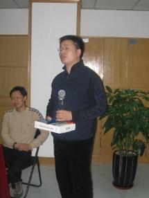 昆侖星辰代表李勇發表言